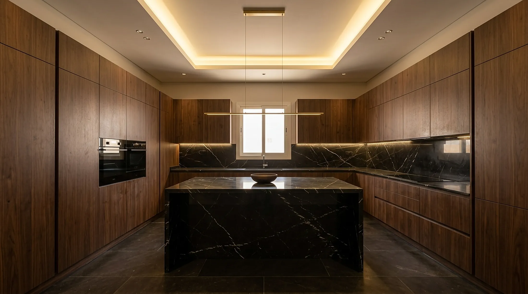 The kitchen after renovation